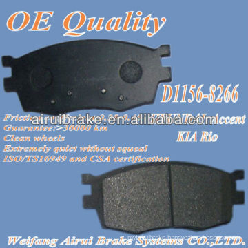 D1156 OE quality HYUNDAI Accent/KIA RIO brake shoe